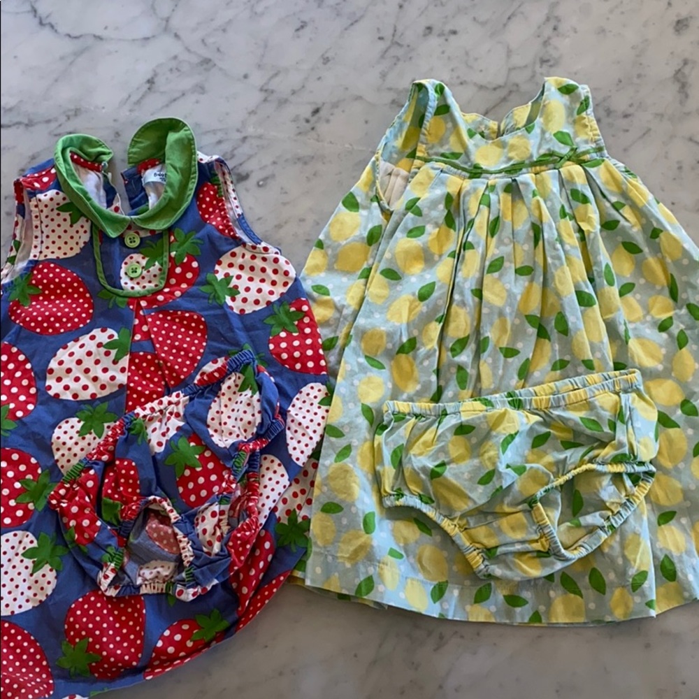Baby Boden dresses 12-18 months